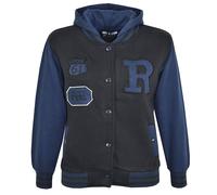 Bambine Ragazzi Baseball con Cappuccio R Moda Fox Giacca Varsity Maniche Lunghe
