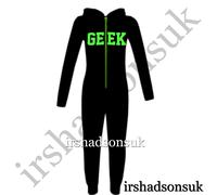 Bambine Ragazzi Cotone Viscosa Halloween A2Z Onesie one piece Tuta 7-13 Anni