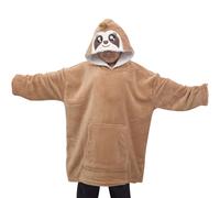 Bambine Ragazzi Oversize Felpa con Cappuccio Snuggle World Libro Giorno Morbido