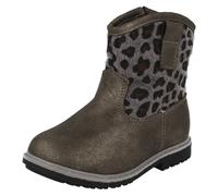 Bambine Spot On Zip Stile Cowboy Stampato Stivali