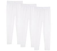 Bambine Tinta Unita 3 Confezione Skinny Fit Elasticizzato Active Danza Gym Abito