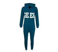 Bambine Turchese Geek Stampa A2Z Onesie one piece Tutti IN Uno Estate Pj S 5-13