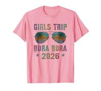 Bambine Viaggio Bora Bora 2026 Vacay Beaching Travel Maglietta