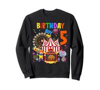 Bambini 5 ° compleanno ragazzo sotto il motto 5 anni Felpa