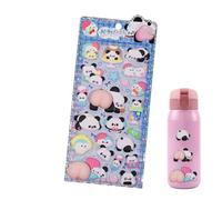 Bambini Adesivi 3D - Panda Estetico Adesivi Decorazioni - Decalcomanie Animali Per Diario,Per Custodia Telefono Scrapbooking Quaderno Laptop Lavori Creativi Bambini Ragazzi Ragazze Omaggi Festa Premi