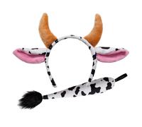 Bambini Animale Orecchie Coda Zoo Ragazze Ragazzi Vestito Accessorio Set Costume