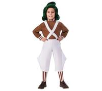 Bambini Autorizzato Oompa Loompa Costume Bambini Libro Giorno Completo By Rubini