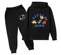 Bambini Autunno Felpa Set,2 Pezzi Abbigliamento da casa Maniche Lunghe Girocollo e Pantaloni a Gamba Larga Set Ragazzi Ragazze Inverno 2-14 Anni Completo Bambina