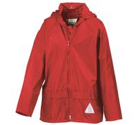 Bambini Bambine Bambini Rosso O Blu Pioggia Impermeabile Giacca E Pantaloni Suit