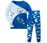 Bambini Bambino Ragazza Ragazzo Pigiama Set 2 Pz 2025 Abbigliamento da Notte Strati Termici per Top e Pantaloni Felpato Caldo Cotone Morbida Accogliente Ragazzi