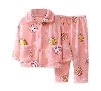 Bambini Bambino Ragazza Ragazzo Pigiama Set Morbido Due Pezzi Abbigliamento da Notte Bambine e Comfort Vestito Vestiti della Stampa Fumetto Ragazzi 2