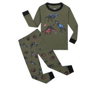 Bambini Bambino Ragazza Ragazzo Pigiama Set Pigiameria Due Pezzi Abbigliamento da Casa Maglia a Maniche Lunghe e Pantaloni Felpato Caldo Cotone della Stampa Fumetto Ideale per Primavera Autunno