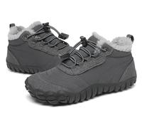Bambini Barefoot Scarpe Invernali Doposci Antiscivolo Impermeabili Comode con Imbottitura Calda Scarpe Inverno GR.35