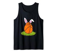 Bambini Basket Easter Egg Bunny Ear Happy Easter Girl Women Canotta