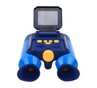 Bambini Binocolo Digitale Zoom 10x Schermo 2.4 Pollici | Giocattolo educativo HD, progettato per il gioco all\'aperto, dotato di giochi integrati, migliora l\'apprendimento visivo