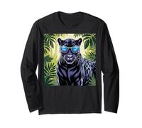 Bambini Black Panther Ragazze Ragazzi Vintage Black Panther Party Maglia a Manica