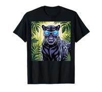 Bambini Black Panther Ragazze Ragazzi Vintage Black Panther Party Maglietta