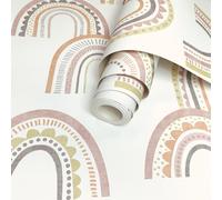 Bambini Boho Arcobaleno Carta da Parati Righe Pallini Ragazzi Vivaio Holden Fard