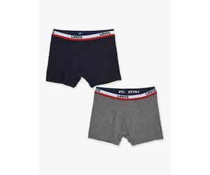 Bambini Boxer parigamba 2021 sportivi Confezione da 2 Grigio / Grey Heather levi > clothing > boys