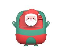 Bambini Caldo Stampa Macchina Fotografica 720P 5 6X Ingrandisci 180 ° Lente Rotazione Lettore MP3 Natale Caldo Stampa Camera