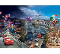 Bambini Camera Carta da Parati Murale Disney Cars Mondo Letto Foto Decorazione