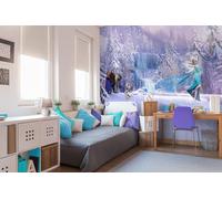 Bambini Camera Carta da Parati Murale Disney Frozen Elsa Letto Foto Decorazione