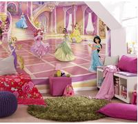Bambini Camera da Letto Disney Carta Parati Principessa Auto Ragazza Foto Murali