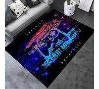 Bambini Camera Da Letto Gamer Controller Tappeti Flanella 3D Stampa Tappeti Antiscivolo Tappetini Da Pavimento Zerpelli Boys Playroom Carpet Soggiorno Play Stuoie(A2,120 * 200cm/47.2 * 78.7'')