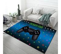 Bambini Camera Da Letto Gamer Controller Tappeti Flanella 3D Stampa Tappeti Antiscivolo Tappetini Da Pavimento Zerpelli Boys Playroom Carpet Soggiorno Play Stuoie(A7,140 * 200cm/55.1 * 78.7'')