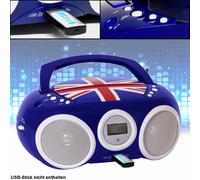 Bambini Camera Stereo Portatile Radio USB Impianto Musica Ragazzi Lettore CD