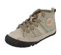 Bambini Caterpillar Tela / Camoscio Leather con Lacci Taglio Stivale LINGO