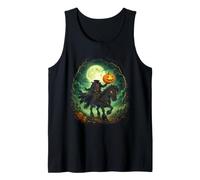 Bambini Cavaliere Senza Testa Jack O Lanterna Halloween Rider Canotta