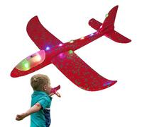 Bambini Che Aerei - MANUALE THETHING Kids Airplane Toys, Aircraft Model | Giocattolo Aeroplano Volante Da 48 Cm, Design Sicuro Per Bambini E Adulti, Divertente Gioco Da Giardino Interattivo