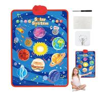 Bambini che imparano manifesti elettronici interattivi educativi | Tabella da parete con numeri dell'alfabeto per età 1 2 3 4 5 6 anni ragazzi ragazze bambini 3-6+ prescolare Natale compleanno