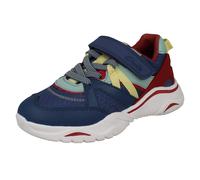 Bambini Clarks Grosso Blocchi di Colore Rete Scarpe Sportive Elastico Lacci '