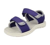 Bambini Clarks Leggero Gancio & Ciclo Tessuto Sandali Surf Tide T
