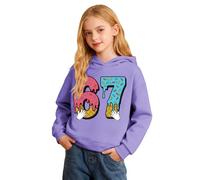 Bambini Completo 67 Ragazzi Ragazze Oversize Outfit Felpe con Cappuccio a Maniche Lunghe e Pantaloni della Tuta Larghi Pantaloni da Jogging per Il Ritorno a Scuola Abbigliamento sportivo47