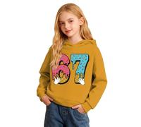 Bambini Completo 67 Ragazzi Ragazze Oversize Outfit Felpe con Cappuccio a Maniche Lunghe e Pantaloni della Tuta Larghi Pantaloni da Jogging per Il Ritorno a Scuola Abbigliamento sportivo47