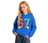 Bambini Completo 67 Ragazzi Ragazze Oversize Outfit Felpe con Cappuccio a Maniche Lunghe e Pantaloni della Tuta Larghi Pantaloni da Jogging per Il Ritorno a Scuola Abbigliamento sportivo47