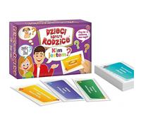 Bambini contro genitori. Chi sono io? Gioco da tavolo. Canguro