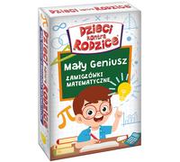 Bambini contro genitori. Rompicapi matematici. Gioco da tavolo. Canguro