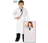 Bambini Costume Carnevale da Dottore Bambini Dottori Cappotto Completo Nuovo Fg