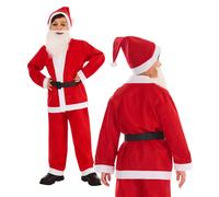 Bambini Costume da Babbo Natale Vestito Bambini