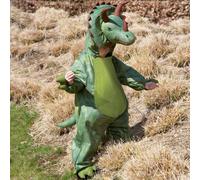 Bambini Costume Dinosauro Triceratopo Costume Età 2-3 Anni / Età 3-5 Anni