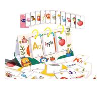 Bambini CVC Parole Flashcards Phonics Flip Chart Word Builder Vista Parole Attività Apprendimento Istruzione Parola Visiva Strumento Parola Parola Per asilo, grafico di parole, parole giochi tempo