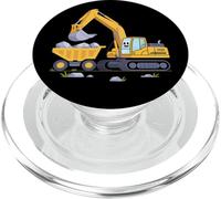Bambini dell'escavatore del camion della costruzione PopSockets PopGrip per MagSafe