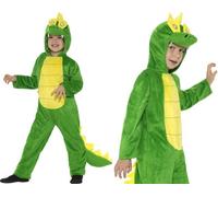 Bambini Deluxe Coccodrillo Costume Ragazze Bambini Unisex Vestito By Smiffys