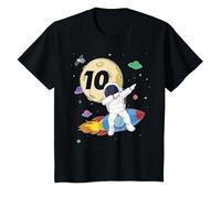 Bambini di 10 anni compleanno ragazzo astronauta spazio 10 ° Maglietta