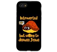 Bambini divertenti introversi ma disposti a discutere di Gesù Cristo Custodia per iPhone SE (2020) / 7 / 8