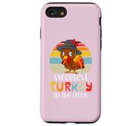 Bambini Dolce Turchia Nel Gregge Bambino Ragazza Ringraziamento Custodia per iPhone SE (2020) / 7/8